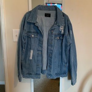 Love Tree oversized denim jacket size L